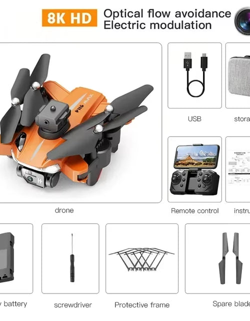 Load image into Gallery viewer, XIAOMI  P11S Drone 8K GPS Professional HD Aerial Photography Dual-Camera Omnidirectional Obstacle Avoidance Quadrotor Drone
