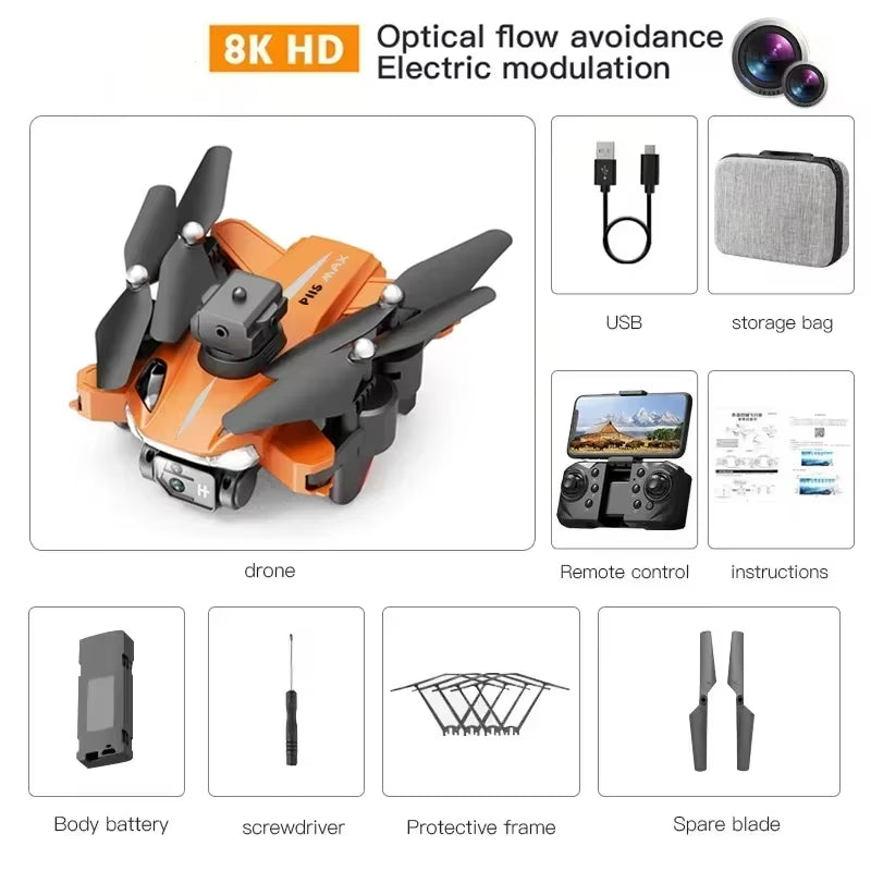 XIAOMI  P11S Drone 8K GPS Professional HD Aerial Photography Dual-Camera Omnidirectional Obstacle Avoidance Quadrotor Drone