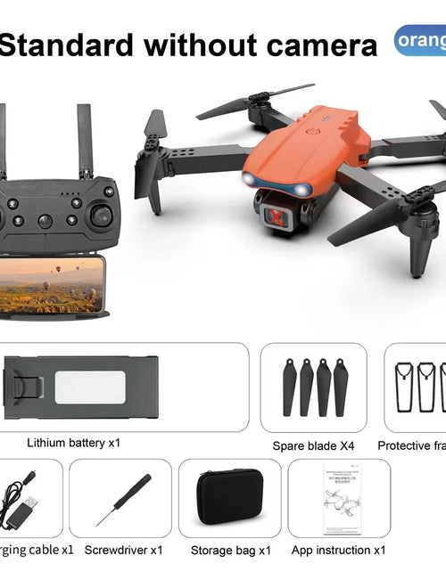 Load image into Gallery viewer, 4K HD Single Camera with GPS 5G WIFI Wide Angle FPV Real-Time Transmission RC Folding Aircraft Professional Drone K3/E99
