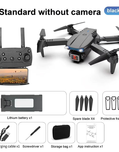 Load image into Gallery viewer, 4K HD Single Camera with GPS 5G WIFI Wide Angle FPV Real-Time Transmission RC Folding Aircraft Professional Drone K3/E99
