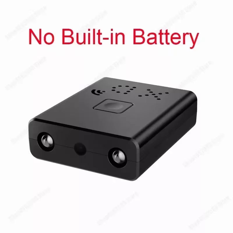 1080P HD Smallest Mini Camera WIFI IP Remote Monitoring Body Cam IR Night Vision Built-In Battery Camcorders Invisible Espia Cam