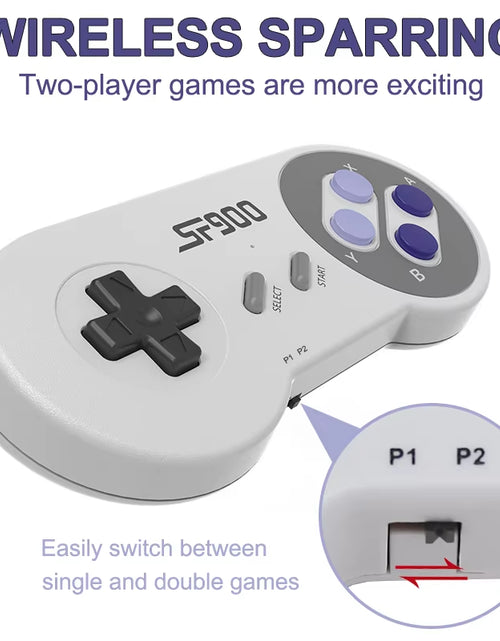 Load image into Gallery viewer, SF900 Console Game Stick 4700 Retro Games HD Video Game Console with Wireless Controller
