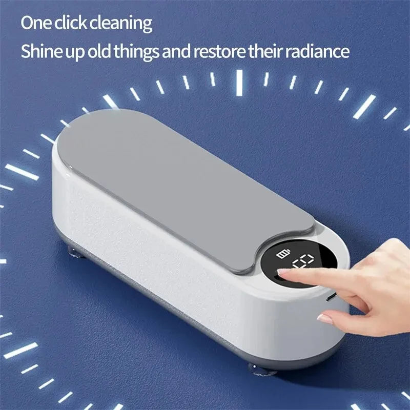 Xiaomi  450Ml Clean Ultrasonic Cleaner Portable Household Cleaning Machine Jewelry Cleaner Machine Ring Glasses Makeup Brush