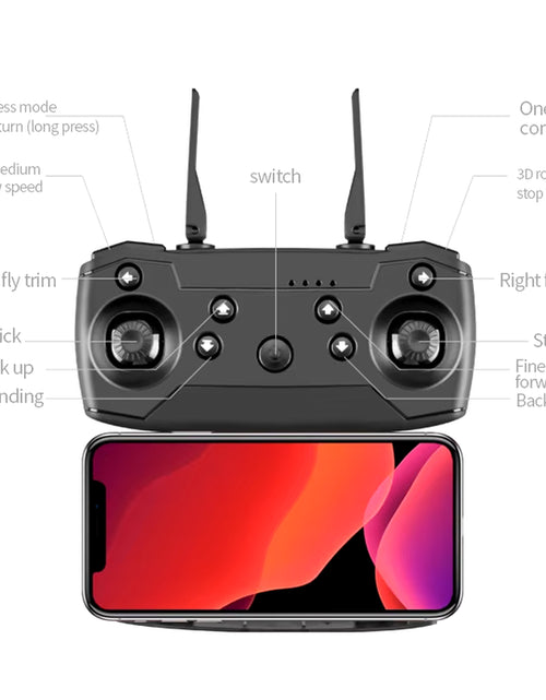 Load image into Gallery viewer, 2021 NEW S60 Pro Drone 20Min 1000M GPS 5G WIFI 4K HD Wide Angle Camera 1080P Wifi Fpv Dual Camera Quadcopter Height S60 Drone
