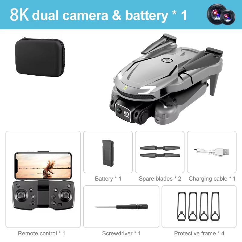 Xiaomi  V88 Drone 8K Professional HD Dual Camera 5G GPS Obstacle Avoidance Photography Optical Flow Foldable Toy UAV