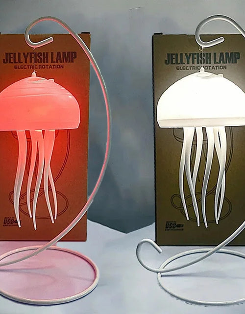 Load image into Gallery viewer, Jellyfish Night Sexy Light, Suitable for Decorating the Bedside Table of a Girl and a Boy&#39;S Dreamland Night in a Family Dormitor
