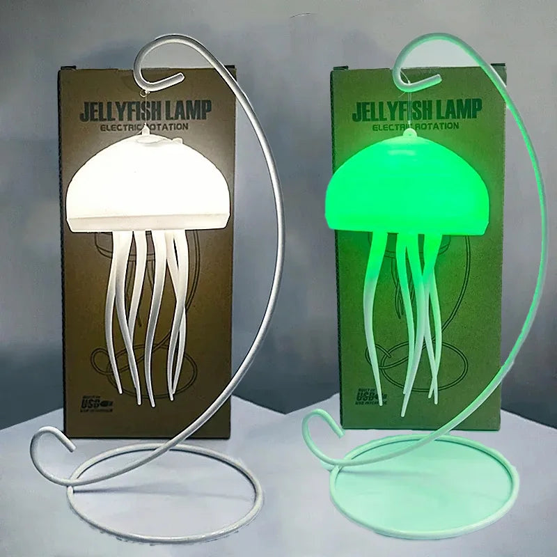 Jellyfish Night Sexy Light, Suitable for Decorating the Bedside Table of a Girl and a Boy'S Dreamland Night in a Family Dormitor