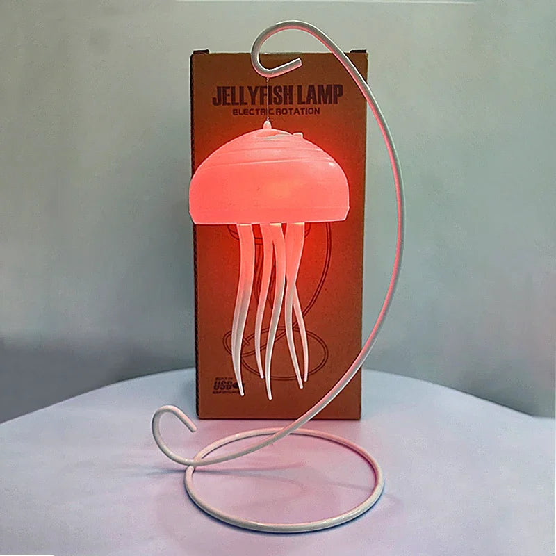 Jellyfish Night Sexy Light, Suitable for Decorating the Bedside Table of a Girl and a Boy'S Dreamland Night in a Family Dormitor