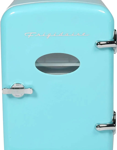 Load image into Gallery viewer, Frigidaire EFMIS175 Retro 9-Can Mini Personal Fridge Portable Cooler for Car, Office, Bedroom, Dorm Room, or Cabin
