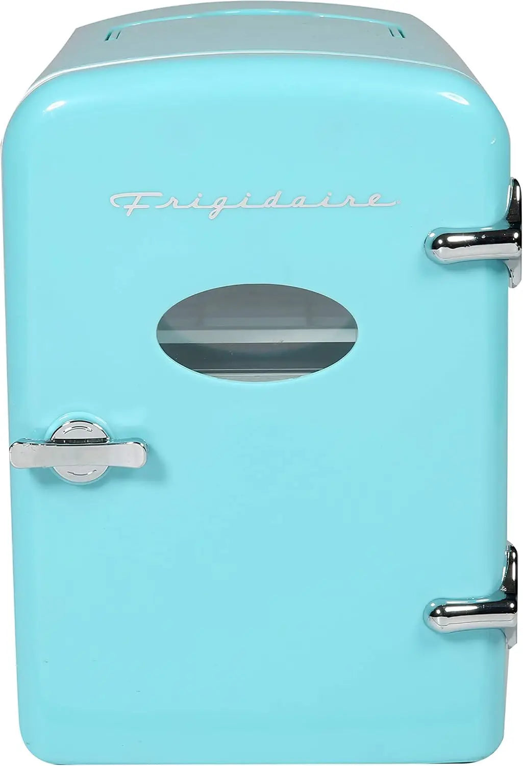 Frigidaire EFMIS175 Retro 9-Can Mini Personal Fridge Portable Cooler for Car, Office, Bedroom, Dorm Room, or Cabin