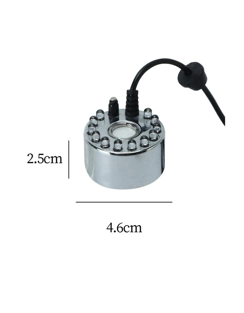 Load image into Gallery viewer, 2023 Halloween Mini LED Pumpkin Light Fogger Water Fountain Pond Fog Machine Atomizer for Halloween Christmas Party Decoration
