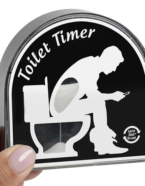 Load image into Gallery viewer, Toilet Hourglass Timer 5 Minute Restroom Sand Clock Prevent Procrastination Manage Time Countdown Birthday Christmas Funny Gift
