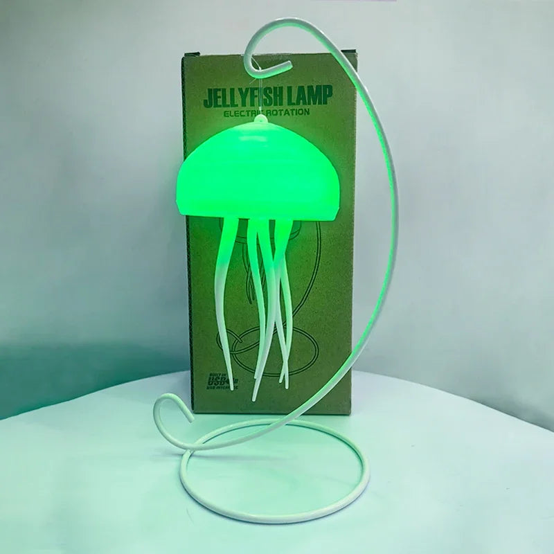 Jellyfish Night Sexy Light, Suitable for Decorating the Bedside Table of a Girl and a Boy'S Dreamland Night in a Family Dormitor