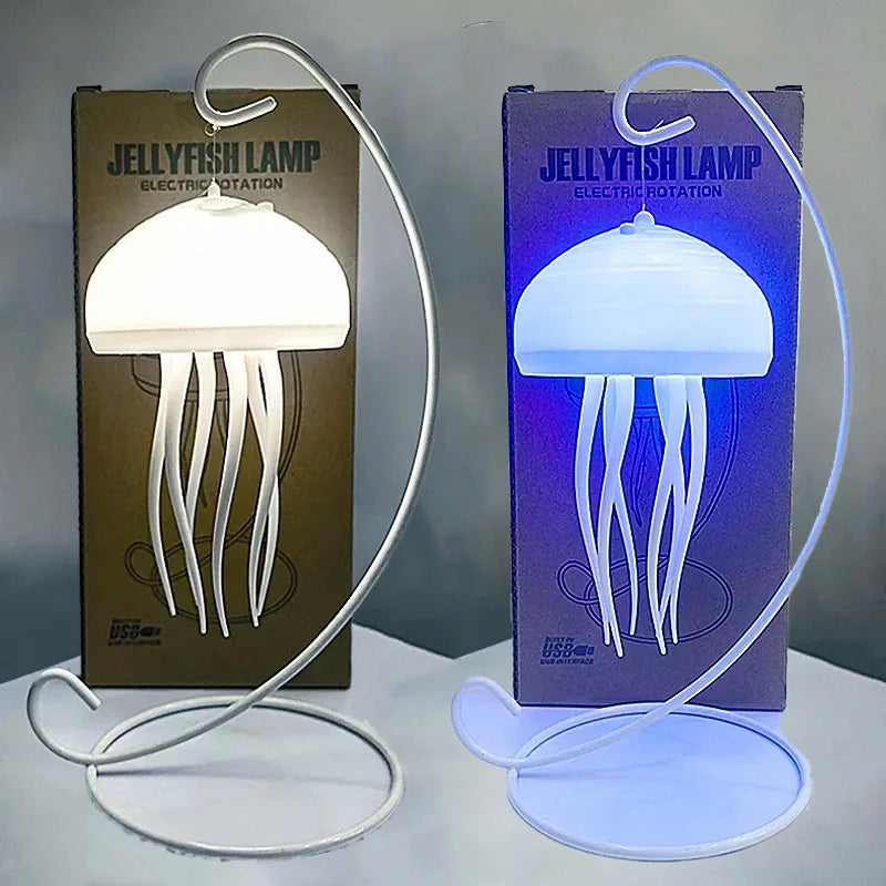 Jellyfish Night Sexy Light, Suitable for Decorating the Bedside Table of a Girl and a Boy'S Dreamland Night in a Family Dormitor