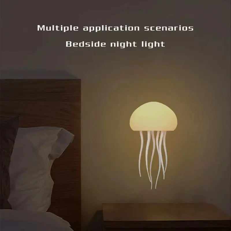 Jellyfish Night Sexy Light, Suitable for Decorating the Bedside Table of a Girl and a Boy'S Dreamland Night in a Family Dormitor