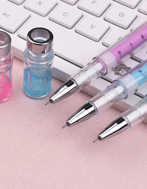 Load image into Gallery viewer, 9 Pcs New Design Syringe Shaped Gel Ink Pen Signature Pen for Doctor Nurse
