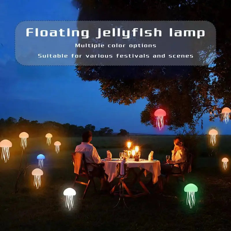 Jellyfish Night Sexy Light, Suitable for Decorating the Bedside Table of a Girl and a Boy'S Dreamland Night in a Family Dormitor