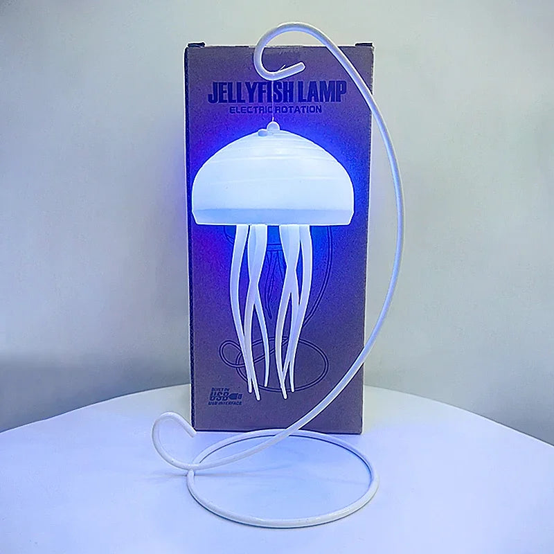 Jellyfish Night Sexy Light, Suitable for Decorating the Bedside Table of a Girl and a Boy'S Dreamland Night in a Family Dormitor