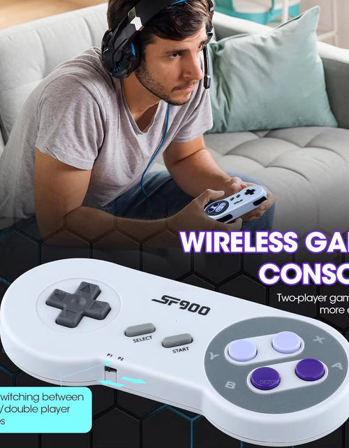 Load image into Gallery viewer, SF900 Console Game Stick 4700 Retro Games HD Video Game Console with Wireless Controller
