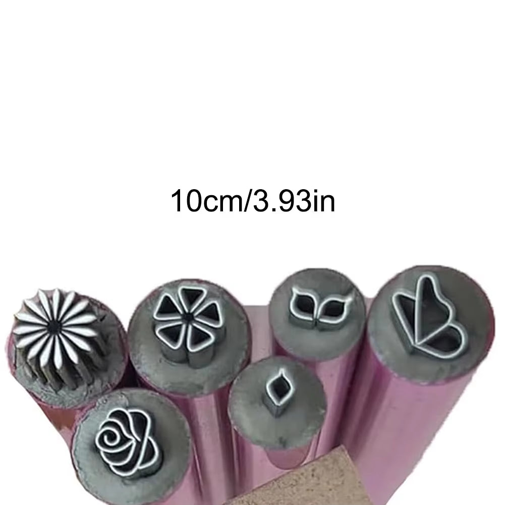 6/10/15PCS Nail Art Stamp Pen Set Floral Butterfly Pattern Nail Graffiti Pen Painting Drawing Nail Brush Stamp Pen Manicure Tool