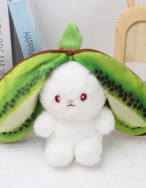 Load image into Gallery viewer, 2024 New Bunny Plush Toy Cute Fruit Rabbit Stuffed Animals Transform Cuddly Bunny Plushie Doll for Kids Birthday Gift
