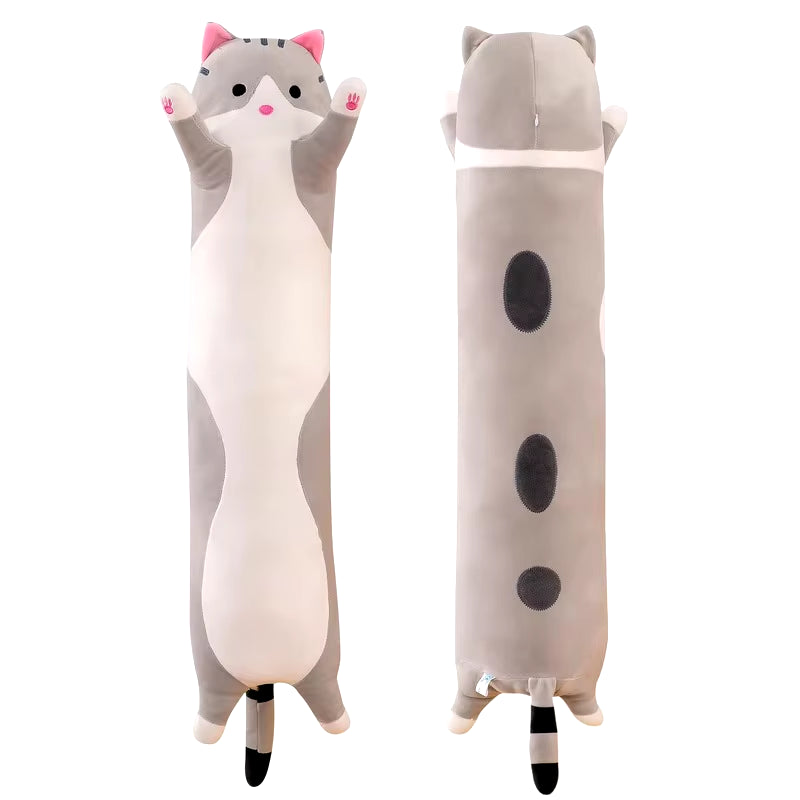 50Cm Plush Toy Cute Pillow Lazy Sleeping Cushion Cat Long Cat Cute Kawaii Dormitory School Bed Holiday Gift Sleeping Pillow